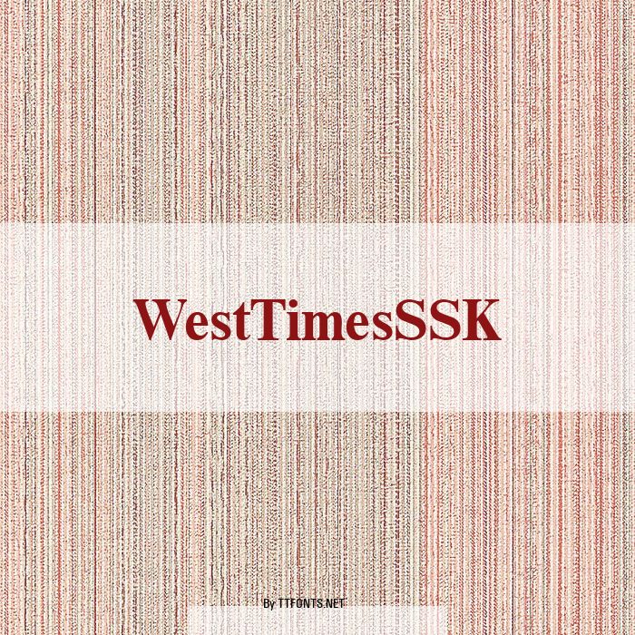 WestTimesSSK example